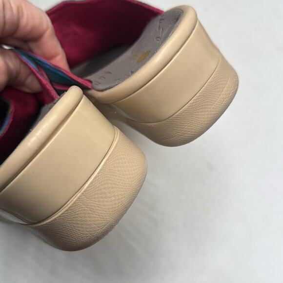 Bzees Airsteps Smile Wedge Colorful Striped Sandals S-275 Sz 11 - Picture 5 of 8